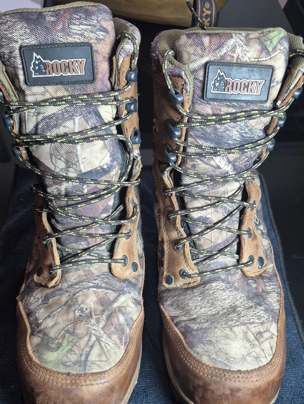 Rocky Men's Brown Camouflage Hunting Boots